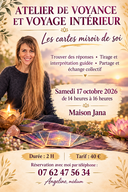 Atelier Voyance en présentiel (NOVES)